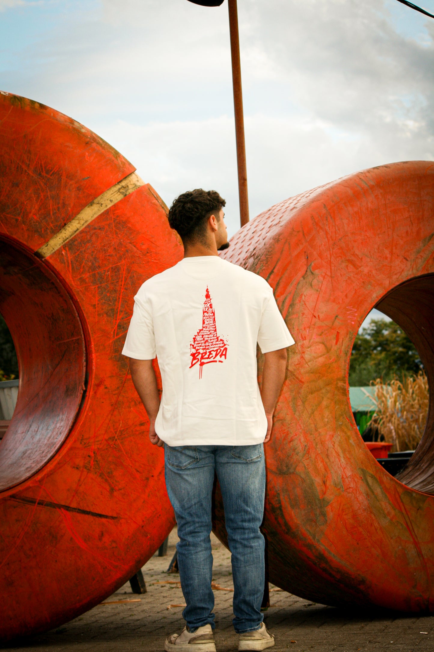 GROTE KERK GRAFFITI STYLE - OVERSIZED SWEAT SHIRT