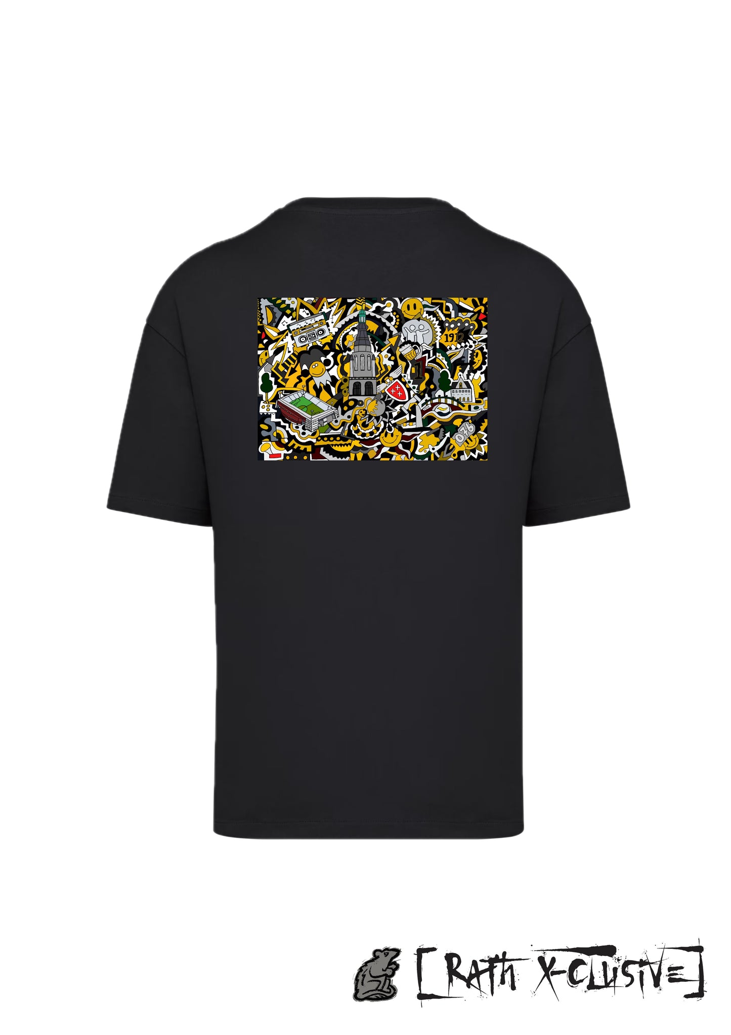 RATH X-CLUSIVE X HIZHI_ART SWEAT T-SHIRT