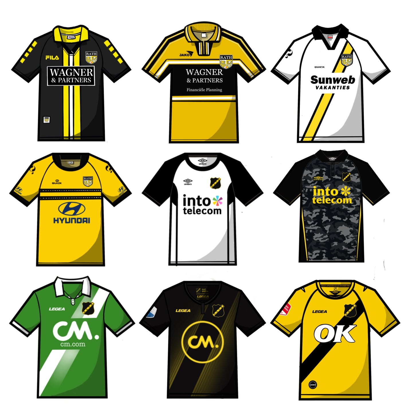 CLASSIC FOOTBALL SHIRTS