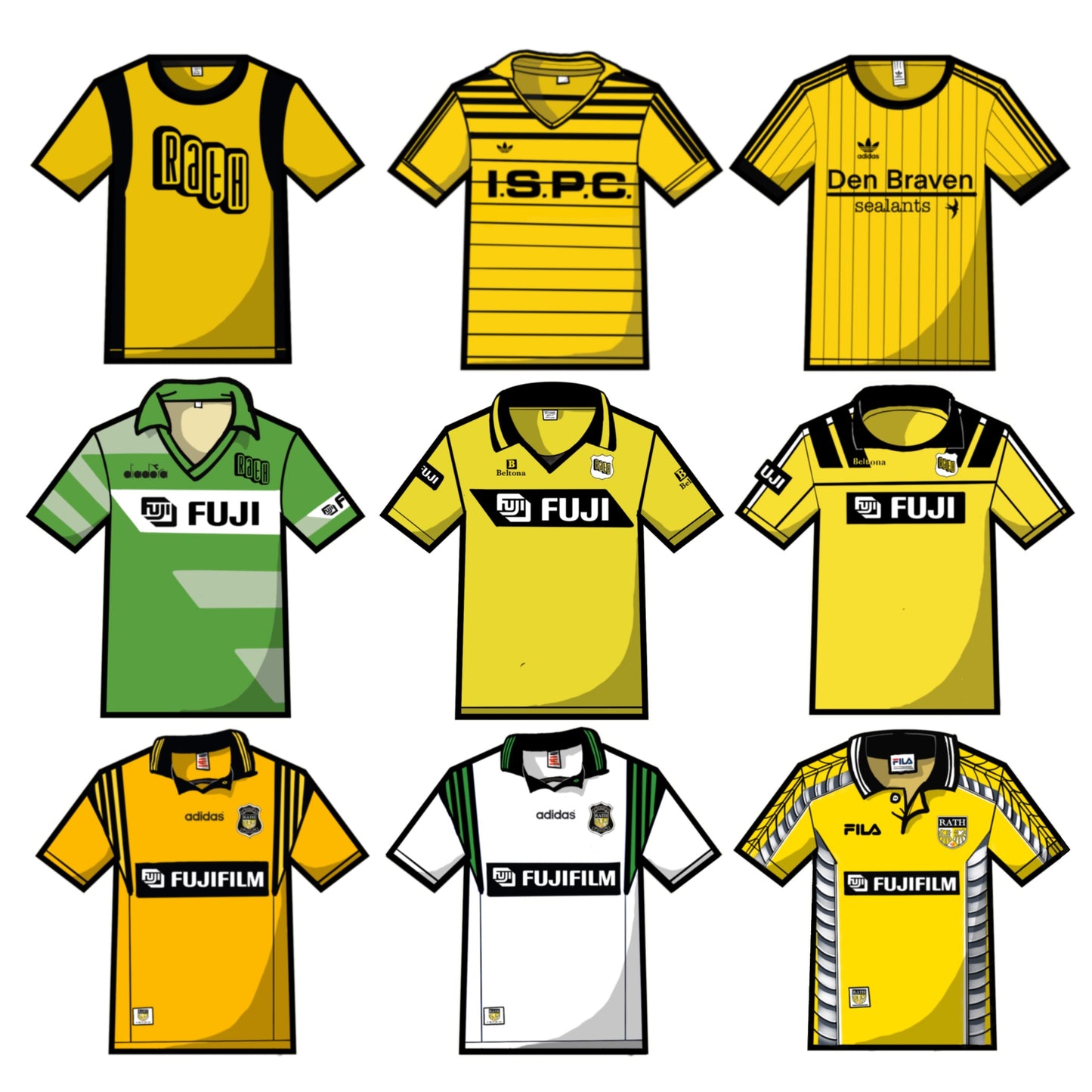 CLASSIC FOOTBALL SHIRTS