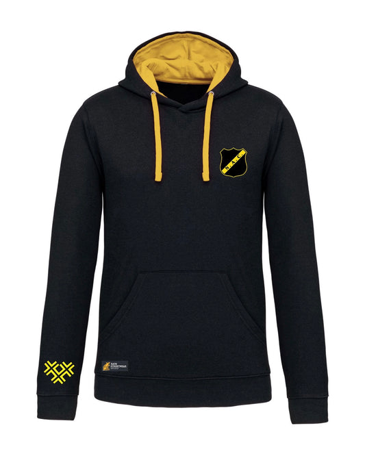 YELLOW - BLACK HOODIE