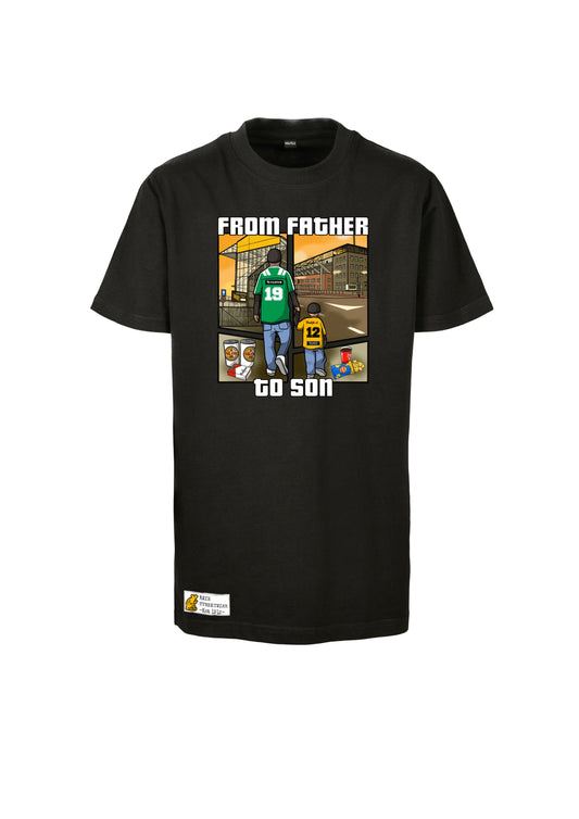 KINDER T-SHIRT FATHER TO SON/DAUGHTER