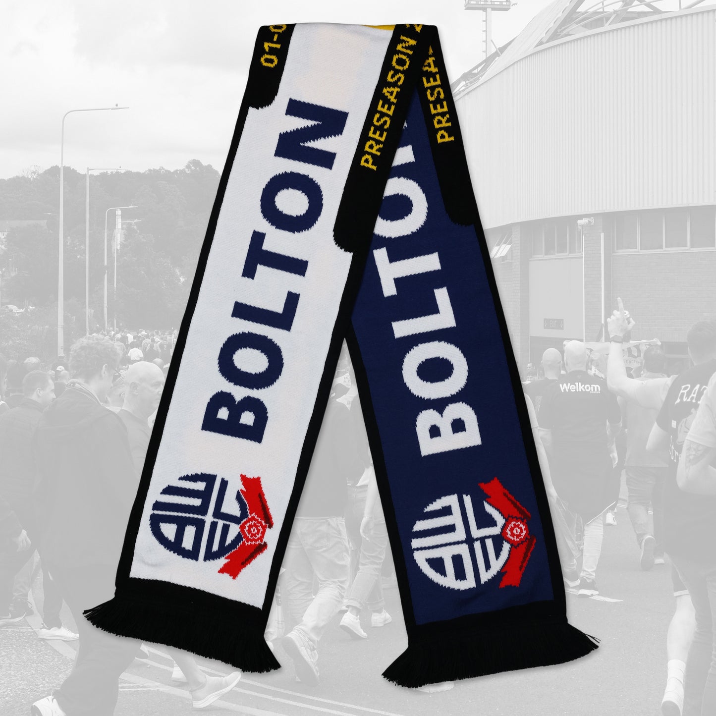 BOLTON AWAY SCARF